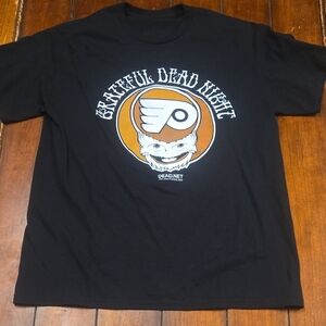 Grateful Dead Black and Orange Tee